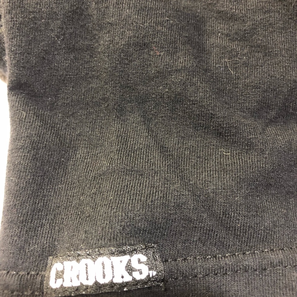 Crooks & Castles tee Logo Men’s Small Cotton - Picture 5 of 6
